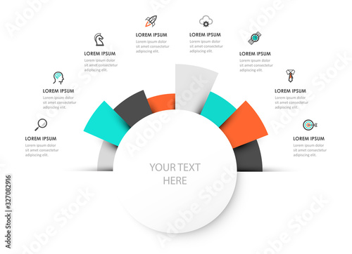 Vector infographic template