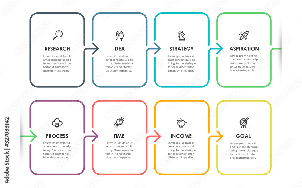 Vector infographic template Vector infographic template