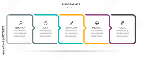 Vector infographic template