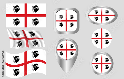 Flag of Sardinia, Italy