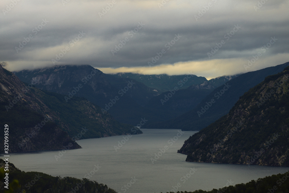 lake in mountains