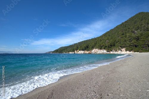 kastani beach   Skopelos island   Sporades   Greece