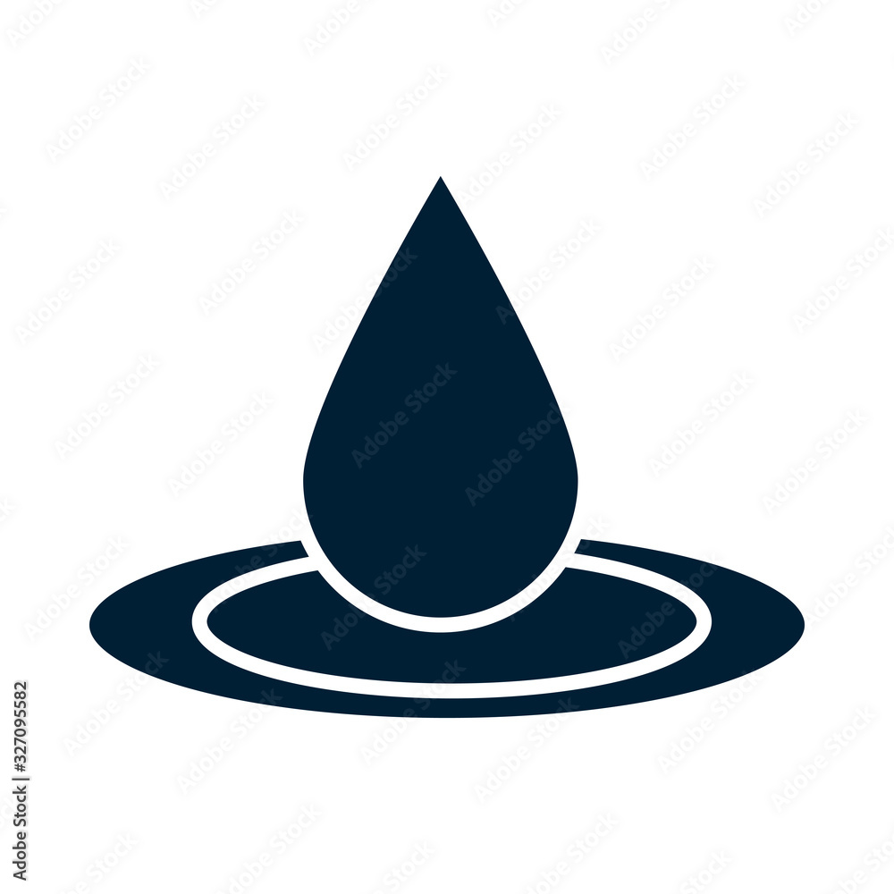 plate and drop silhouette style icon vector design plate and drop silhouette style icon vector design