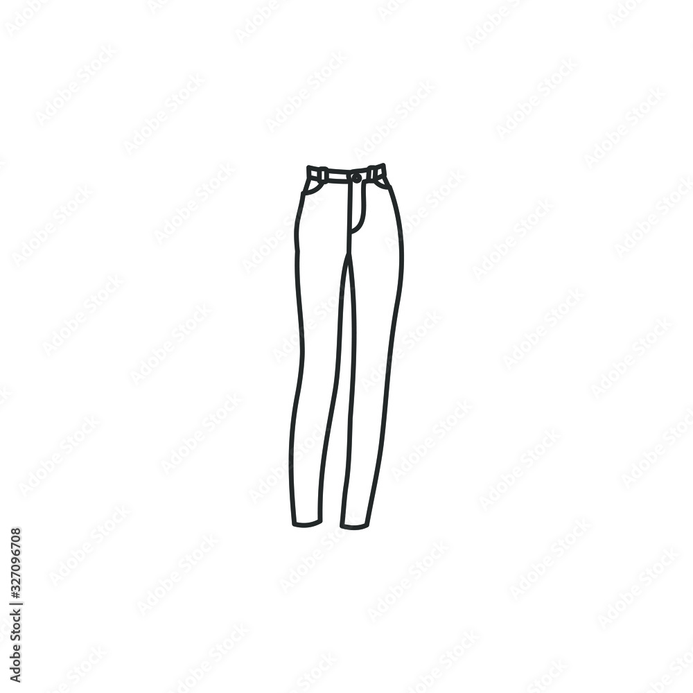 denim female pants icon template color editable. denim female pants symbol vector sign isolated on white background illustration for graphic and web design. denim female pants icon template color editable. denim female pants symbol vector sign isolated on white background illustration for graphic and web design.