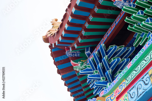 ancient chinese temple at Urumchi china