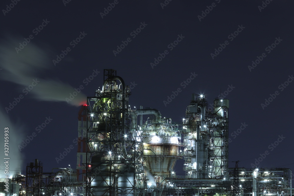 custom made wallpaper toronto digital四日市　工場夜景