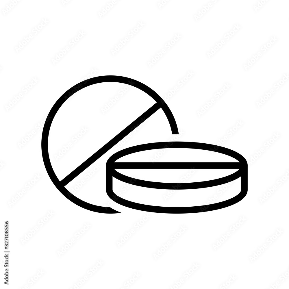 pill icon vector template pill icon vector template