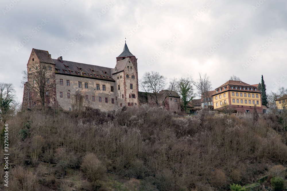 Burg Rothenfels in Unterfranken in Bayern, Deutschland 