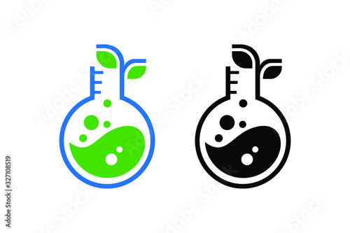 Laboratory for logo design concept very suitable in various business purposes or team.