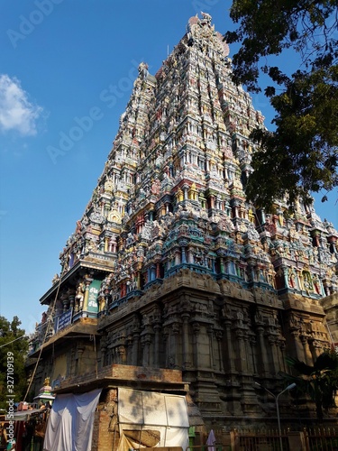 Photography different photos of famous Minakshi temple at Madurai India