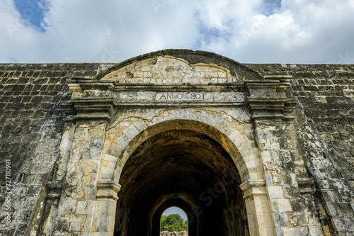 Jaffna, Sri Lanka - February 2020: Jaffna Fort, Dutch fort built in 1680 on February 21, 2020 in Jaffna, Sri Lanka. photo