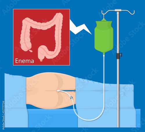 Enema stool treatment clyster clean exam 