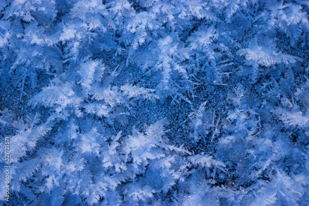 Fototapeta premium Beautiful ice background