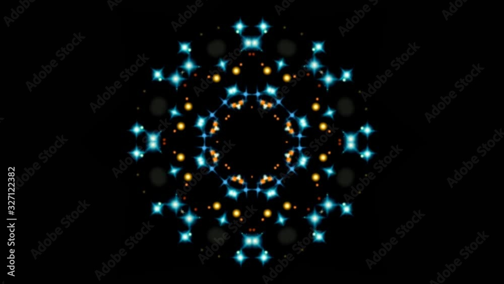 Futuristic video animation with particle stripe object . slow motion, loop 4K Futuristic video animation with particle stripe object . slow motion, loop 4K