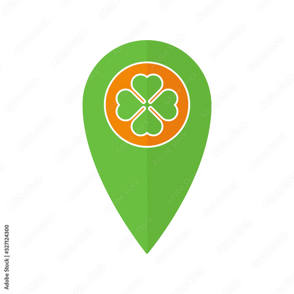 St. Patricks flat icon vector illustration. St. Patricks Day icon design isolated on white background. St. Patricks flat icon vector illustration. St. Patricks Day icon design isolated on white background.