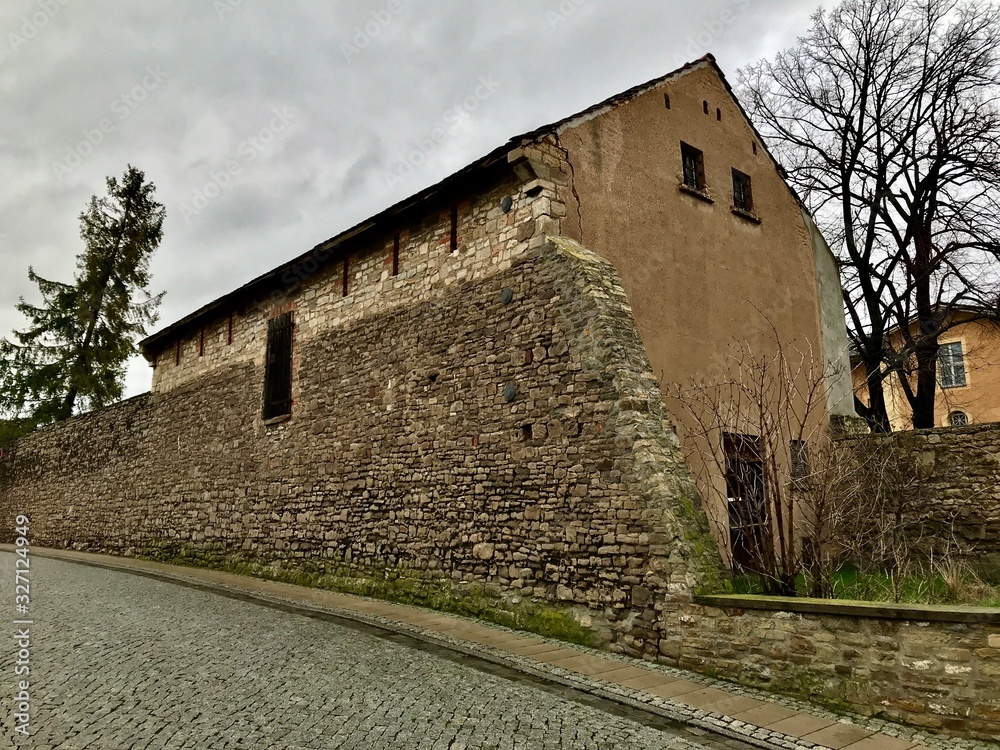 Alte Stadtmauer in Staßfurt (Sachsen-Anhalt)