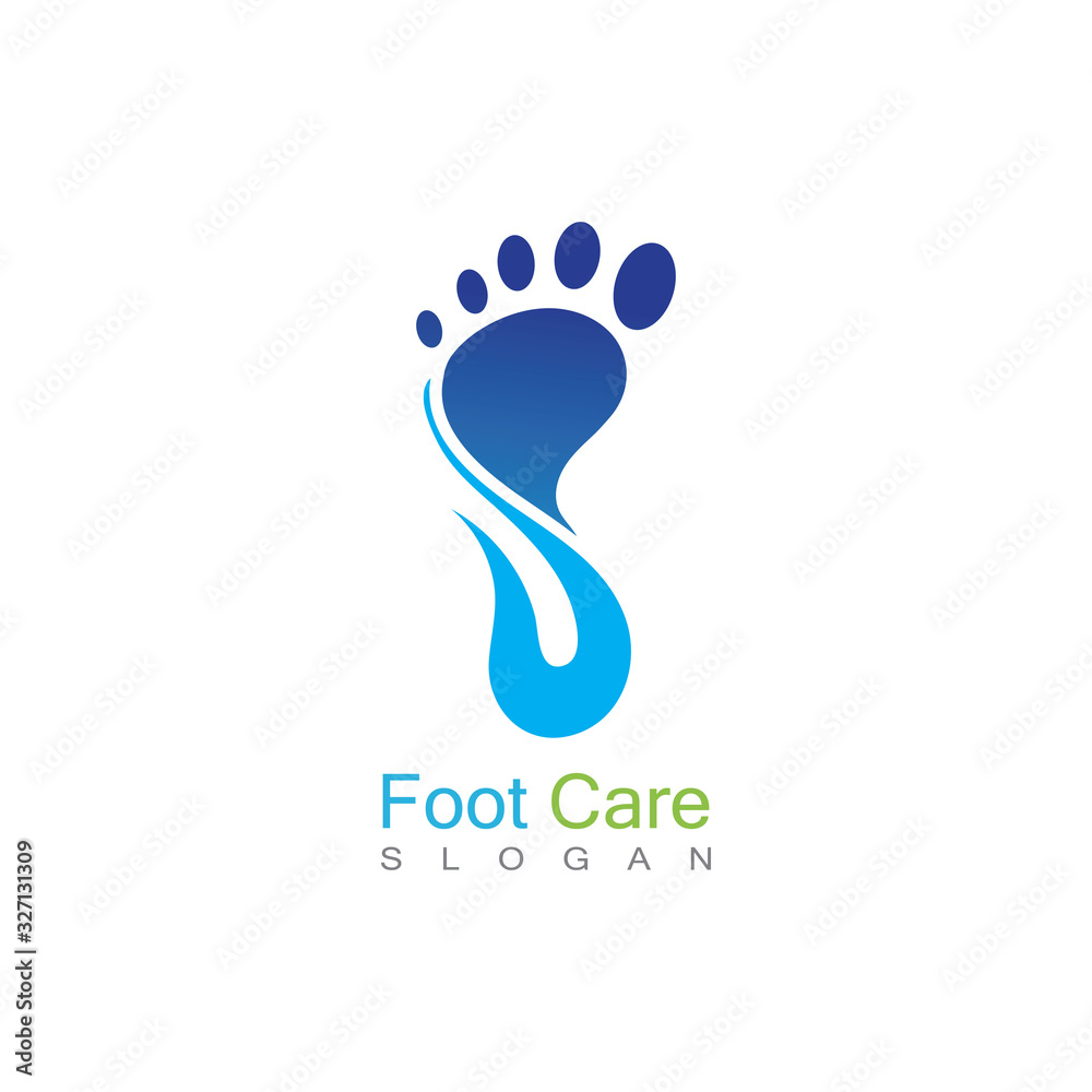 Foot Care Logo Template Design Vector, Emblem, Concept Design, Creative Symbol, Icon Foot Care Logo Template Design Vector, Emblem, Concept Design, Creative Symbol, Icon
