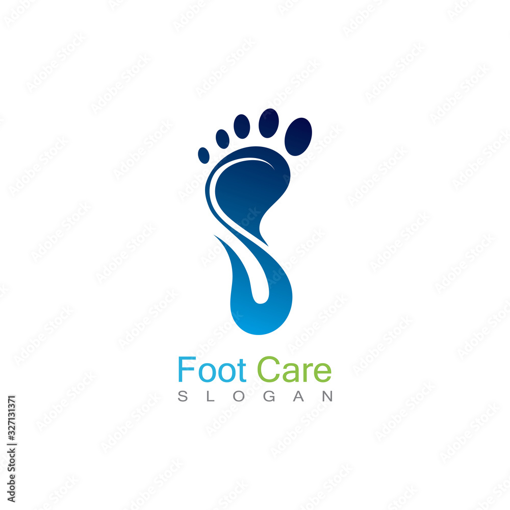 Foot Care Logo Template Design Vector, Emblem, Concept Design, Creative Symbol, Icon Foot Care Logo Template Design Vector, Emblem, Concept Design, Creative Symbol, Icon