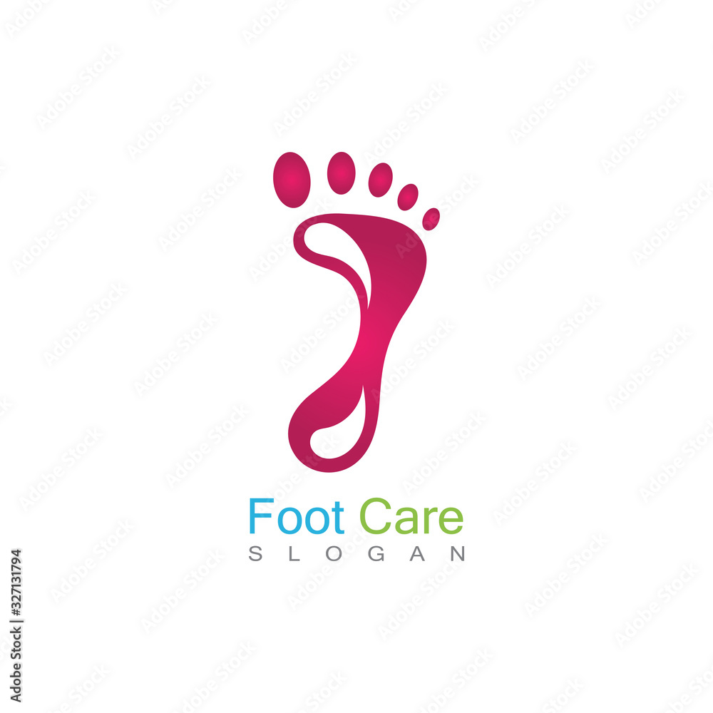 Foot Care Logo Template Design Vector, Emblem, Concept Design, Creative Symbol, Icon Foot Care Logo Template Design Vector, Emblem, Concept Design, Creative Symbol, Icon