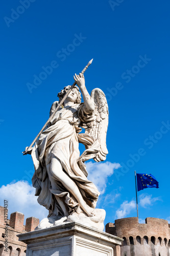 Canvas Print Ancient Roman Statues