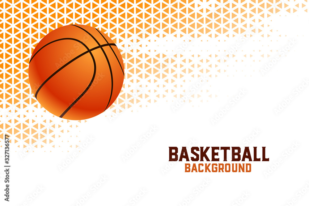 basketball championship tournament background with triangle patterns
