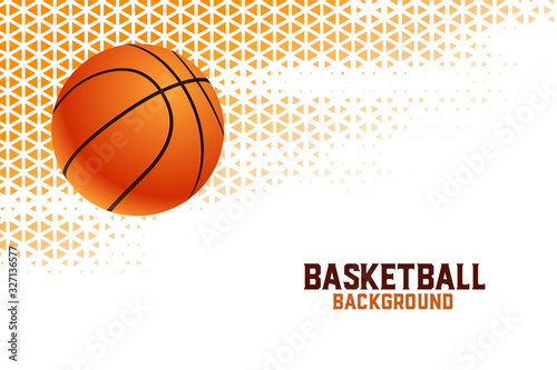 basketball championship tournament background with triangle patterns