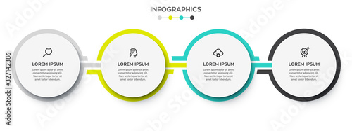 Vector infographic template