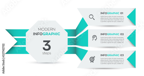 Vector infographic template