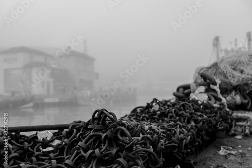 MIsty harbour