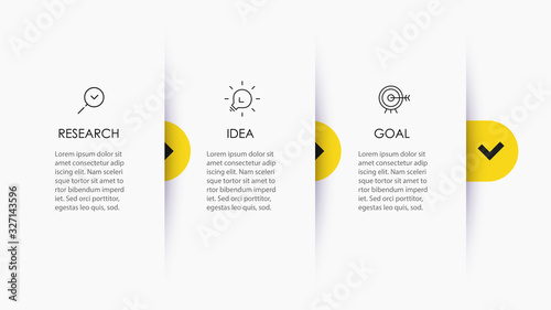 Vector infographic template