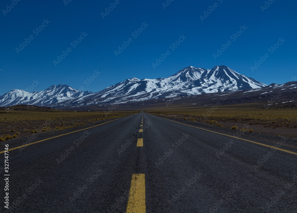 Naklejka premium Deserto do atacama
