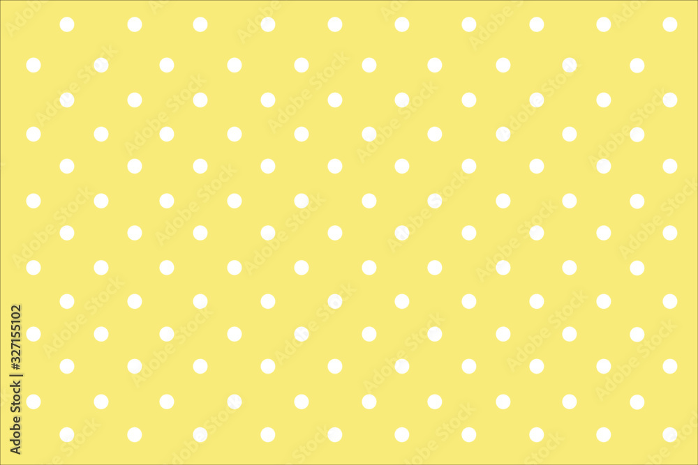custom made wallpaper toronto digitalYellow Pastel polka dots background. 