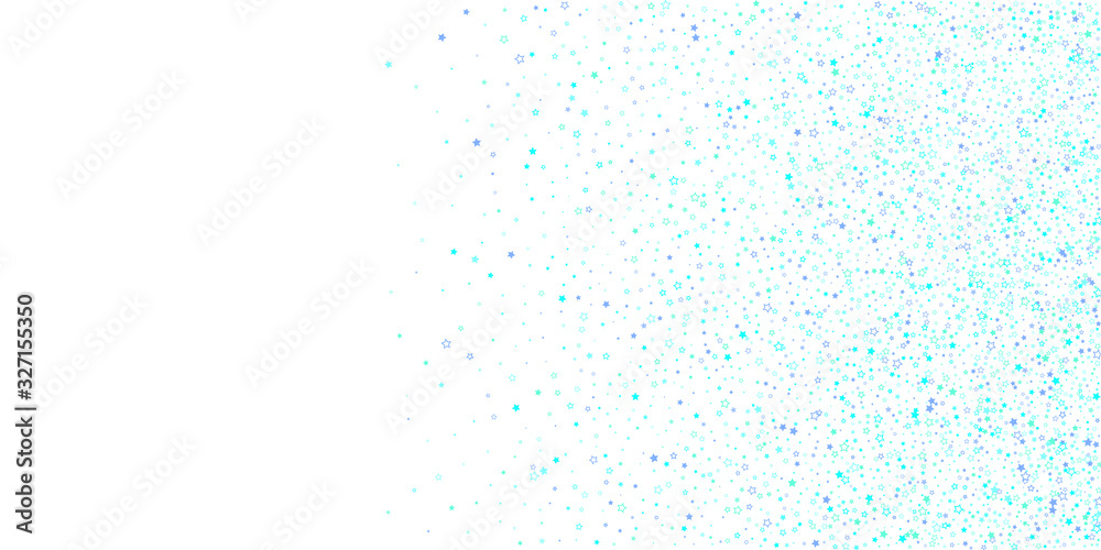 Blue, cyan, turquoise glitter stars confetti Blue, cyan, turquoise glitter stars confetti
