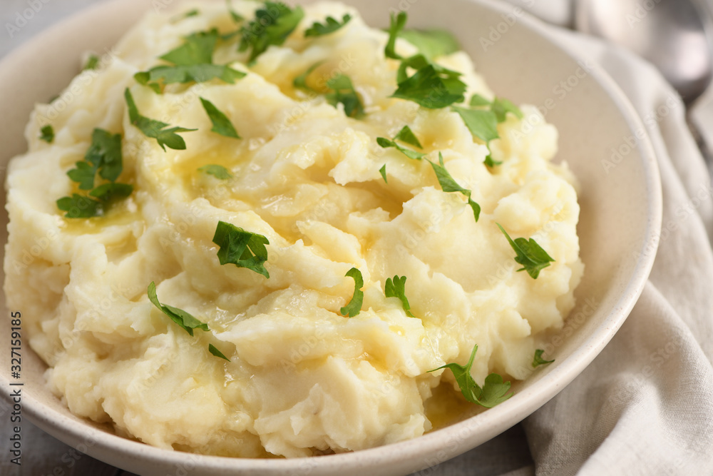 Mashed potatoes with butter