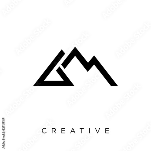 bm abstract business logo