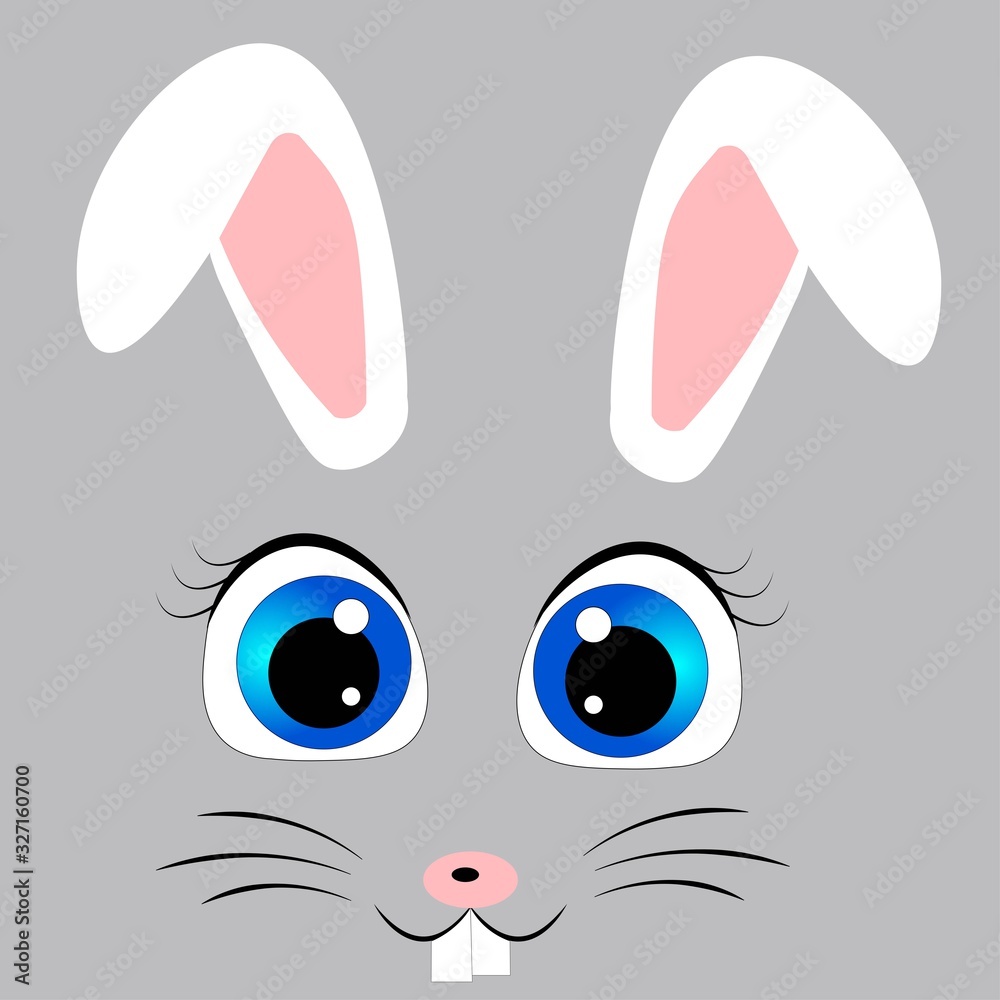 cute easter bunny rabbit egg illustration cute easter bunny rabbit egg illustration