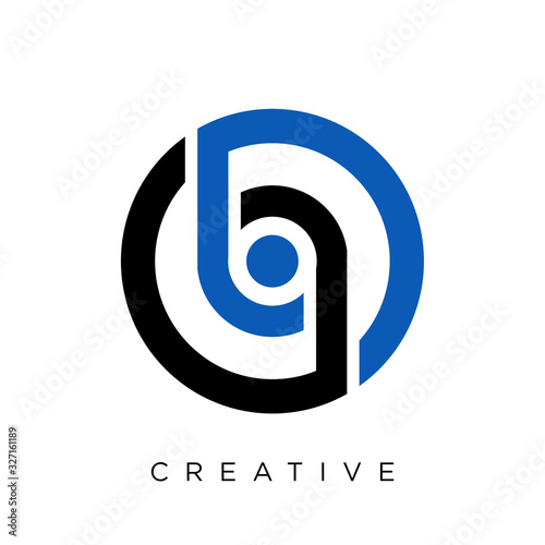 bq logo design vector icon