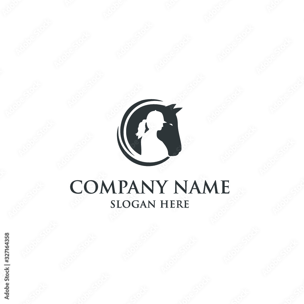 Modern Horse academy Logo