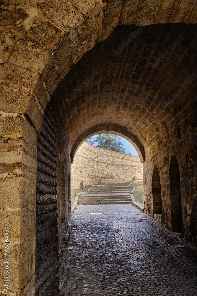 Historic Belgrade Fortress (Kalemegdan) in Belgrade, capital of Serbia