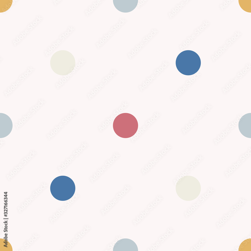 Vector seamless pattern with dots. white background Vector seamless pattern with dots. white background
