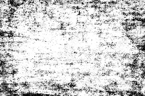 Black and white grunge texture. Pattern of an old worn surface. Monochrome pattern of scratches and scuffs