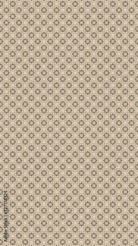 Seamless Pattern (Triangle shapes, Flower, White Star Light, Green, Textile, Wooden, Turkish Tiles)