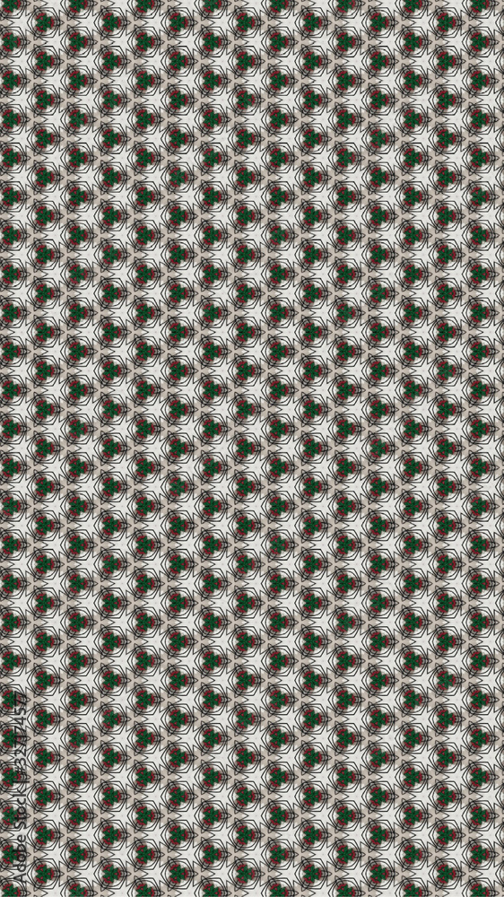 Seamless Pattern (Triangle shapes, Flower, White Star Light, Green, Textile, Wooden, Turkish Tiles) Seamless Pattern (Triangle shapes, Flower, White Star Light, Green, Textile, Wooden, Turkish Tiles)