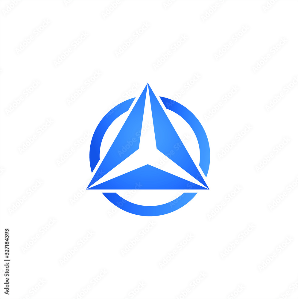 initial letter A circle combination for technology vector template initial letter A circle combination for technology vector template