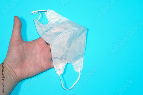 Surgical mask protective mask. Chinese coronavirus outbreak. medical concept, masks that protect the respiratory system