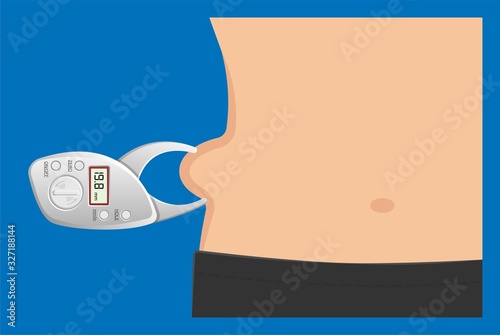 Fat measurement equipment adipometro monitoring overweight determining percent body calculate fat body composition method losing weight sport science human skin fold result subcutaneous healthy waist