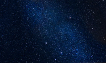 Milky way galaxy with star and noise blue background,Abstract milky way galaxy with stars for background