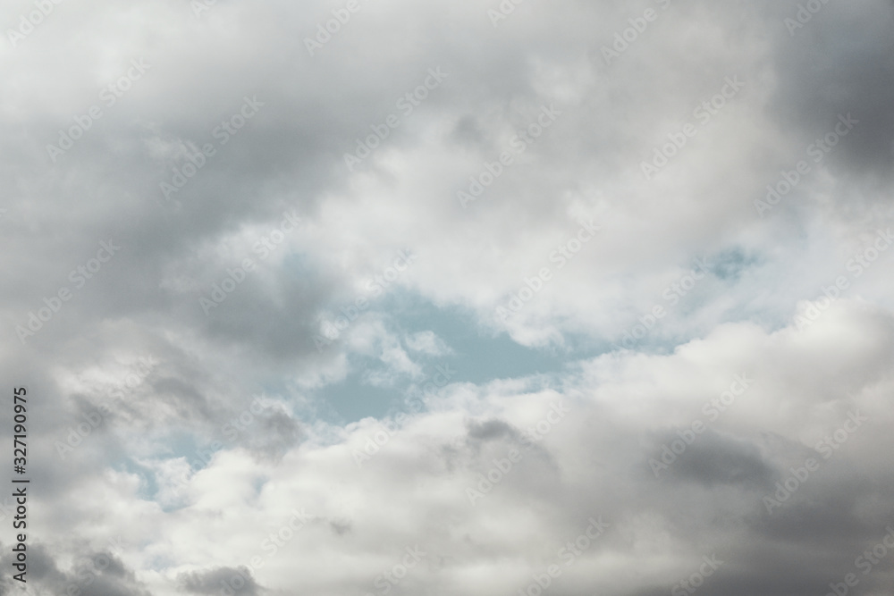 Beautiful blue sky with clouds on sunny day Beautiful blue sky with clouds on sunny day