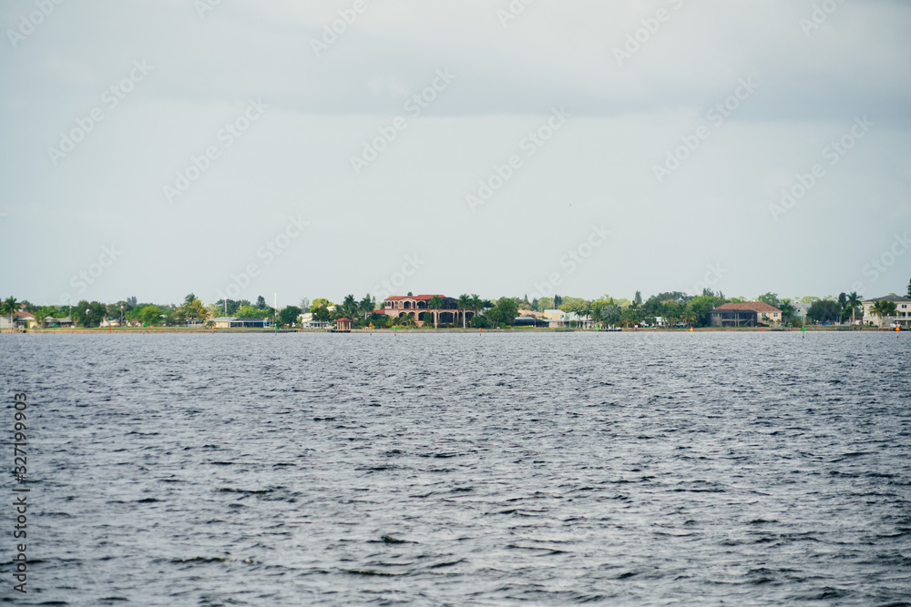 the peace river at Punta Gorda and Port Charlotte