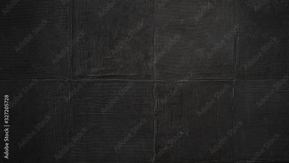 Fototapeta premium black gray stone concrete cubes texture background anthracite